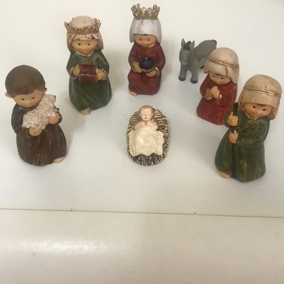 New 7 PCs Nativity Set - Picture 1 of 10